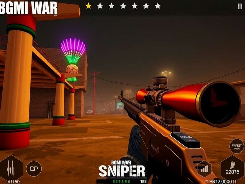 BGMI War Sniper Gameplay